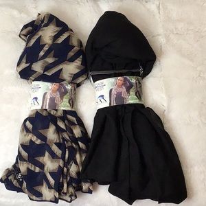 Bundle of 2 Scarf/Vest Fashion Accessories